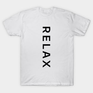 "RELAX" minimalistic design T-Shirt